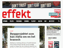 Tablet Screenshot of effektmagasin.se